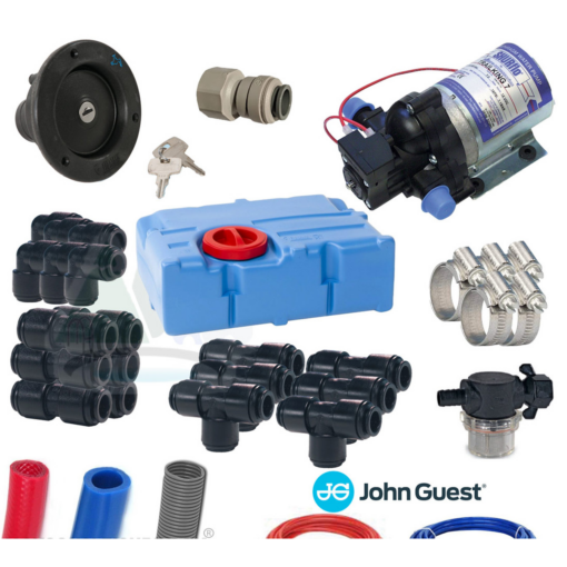 Pressurised Water System Starter Kit for Campervan Conversions