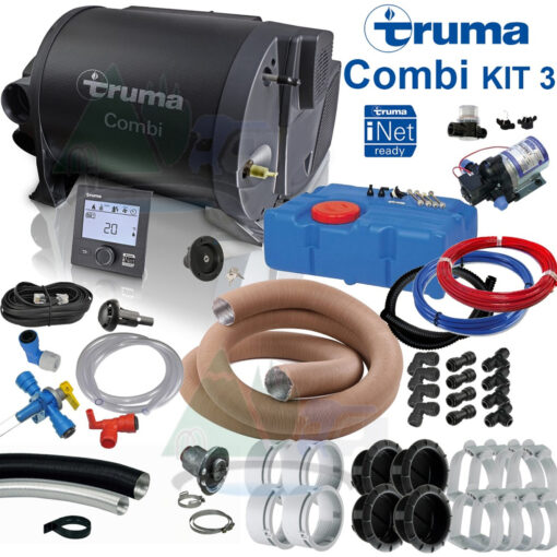 Truma Combi 4E Air and Water Heat kit 3