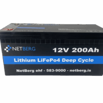 Bláorku LiFePO4 Battery 12,8V/230Ah hitaður - 2,94kWh
