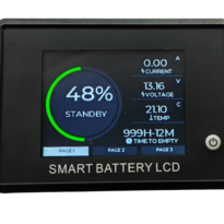 Upplýsingaskjár fyrir LiFePO4 rafgeyma