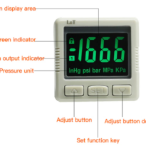 SMC loftþrýstingsmælir