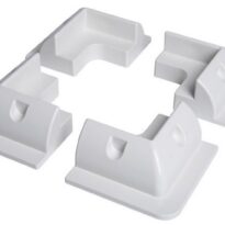 Festingar - Fjögur plasthorn