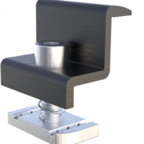 Festingar - Sellufestingar endar fyrir 30mm - 1 stk - svartar