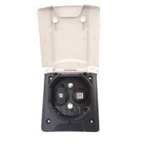 Dós með loki USB og Sígótengi