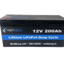 Bláorku LiFePO4 Battery 12,8V/230Ah hitaður - 2,94kWh
