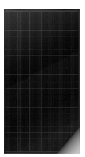 455W sólarsella svört bifacial - 1762×1134×30mm