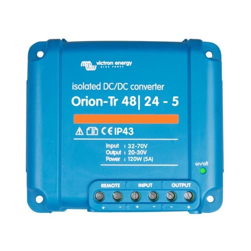 Orion-Tr 48/12-9A (110W) Isolated DC-DC converter