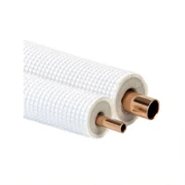 Rör 1/4"-3/8" m/einangrun - per meter