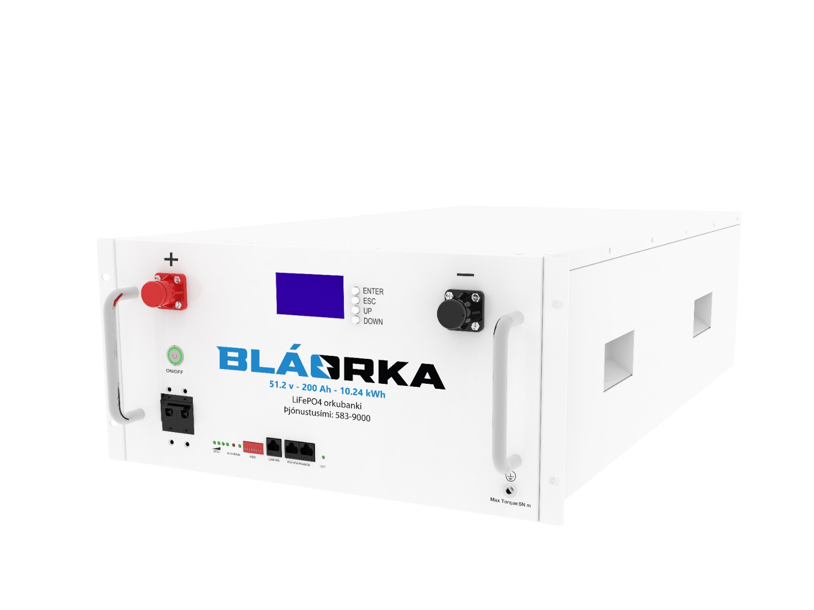 Bláorku LiFePO4 Rack mount 200Ah GSL