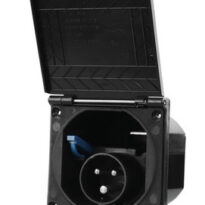 CEE landtengibox - svart